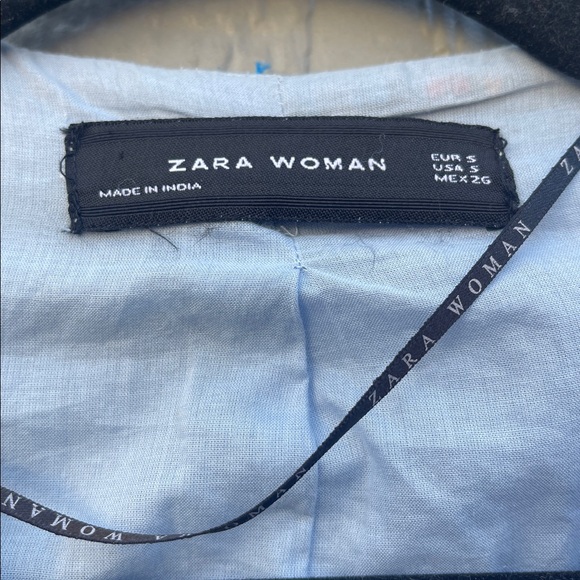 Zara Embroidered Jacquard Coat Jacket Festival - Picture 5 of 16